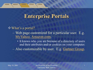 Enterprise Portals