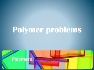 Polymer problems