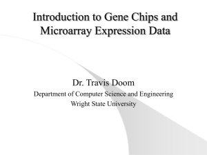 Introduction to DNA Microarrays