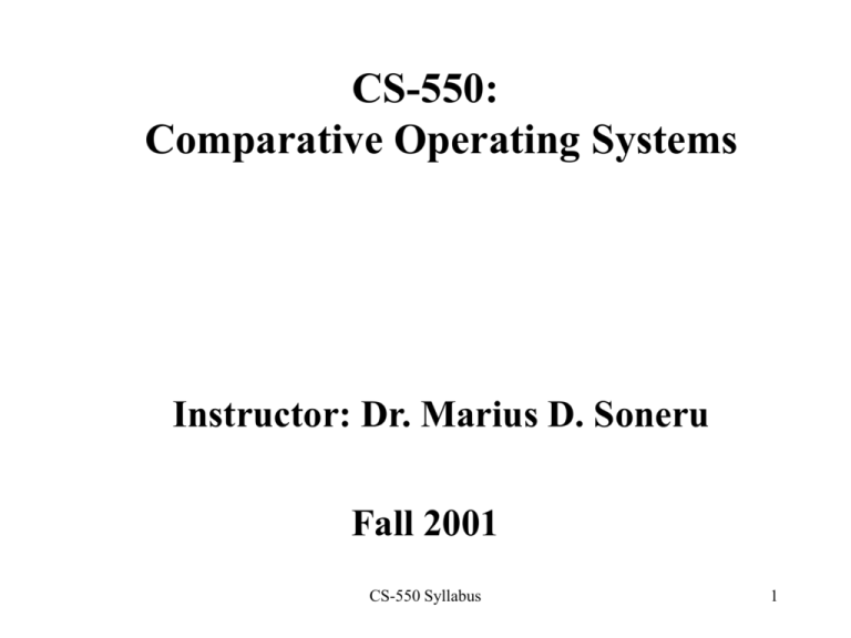 cs550-comparative-operating-systems