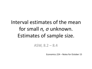 October 15 -- Sample Size