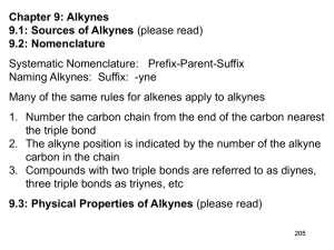 Hydration of Alkynes