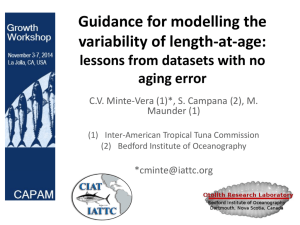 Guidance for modelling the variability of length-at