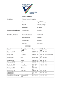 OVENS & MITTA Division - School Sport Victoria