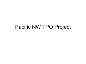 Pacific NW TPO Project - ElectronicsRecycling.Org