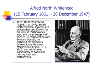 Whitehead 1 - follow in order to start your