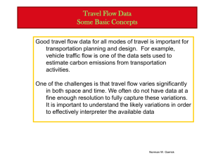 Lecture 23: Travel Flow Data