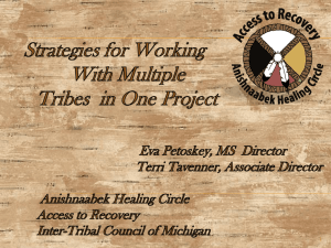 Working with Multiple Tribes - The Anishnaabek Healing Circle