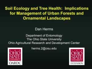 Soil Ecology and Root Research by Dr. Dan Herms, OSU