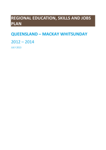 Mackay Whitsunday - Department of Employment