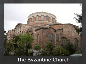 The Byzantine Church