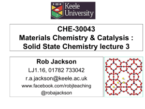 che-30043 SSC lecture 3