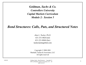 Introduction to Structured Notes