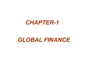 Global Finance Notes in Slides - Financial Management,4th Edition
