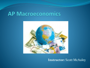 AP Macroeconomics Course Outline