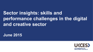 Skills and performance challenges in the digital and