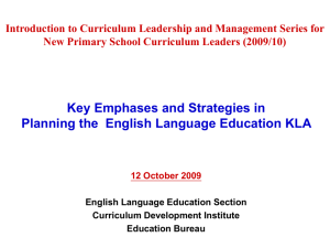 English Language Curriculum Guide (Primary 1-6)