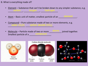 3-D Molecules slideshow 3
