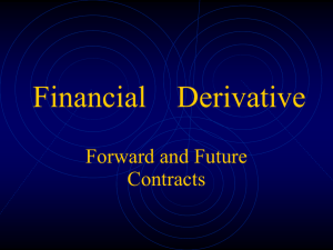Financial Derivative