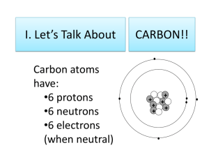 Carbon Chemistry Powerpoint
