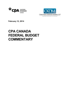 For 2014 and subsequent years, the Budget proposes to expand the