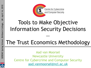 Information Security Decision Making