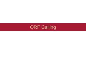 6. ORF Calling