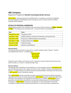 ABC Company - Employee Benefit Services & Employee Benefits