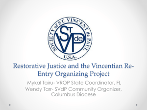 Vincentian Re-Entry Organizing Project