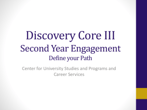 Discovery Core III Select Your Quest