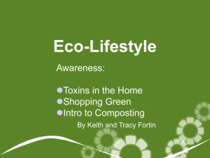 Eco-Lifestyle Presentation