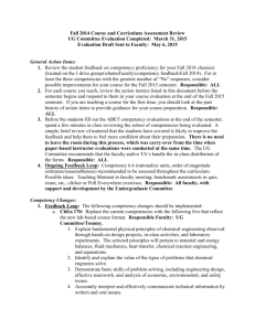 Recommendations F14 - Chemical Engineering