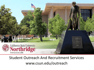 CSUN Admissions/Impaction - The California State University