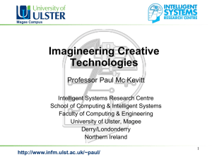 ppt slides - Paul Mc Kevitt Paul McKevitt Pól Mac Dhaibhéid