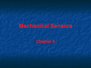 Mechanical Sensors