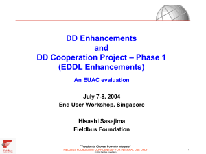 EDDL Enhancements