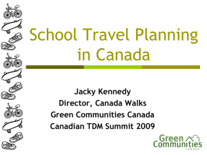 3C-2 Jacky Kennedy - National School Travel Planning