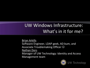 UWWI - UW Staff Web Server