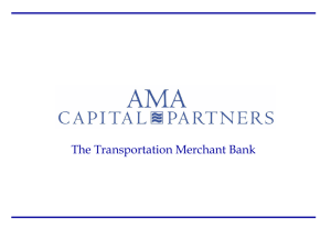 Staff Biographies - AMA Capital Partners