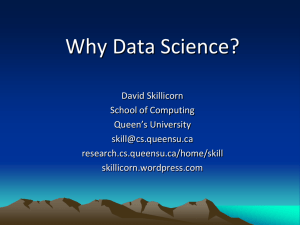 Why data science (ppt slides)