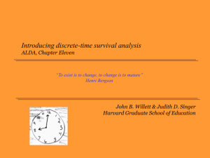 Introducing the Multilevel Model for Change: ALDA, Chapter Three