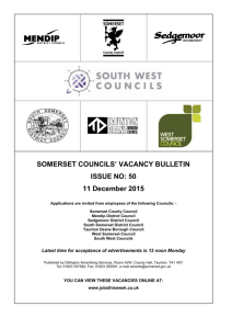 Blue Sheet Vacancy Bulletin No 50 - 11 December 2015