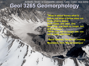 Geomorphology Intro