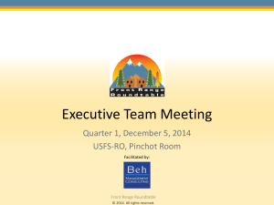 Q1-15 Meeting presentation in PowerPoint