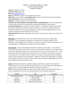 EvCC Math 98 Syllabus - Rethinking-Precollege-Math