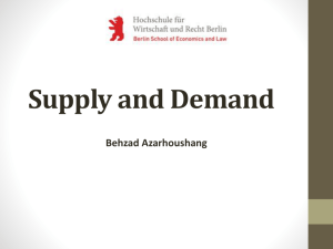 Supply-and-Demand