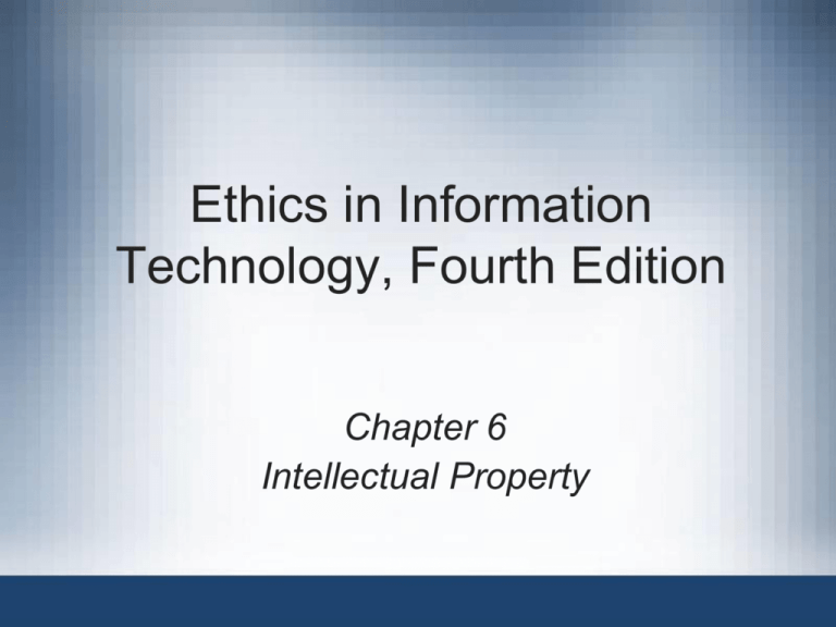 Ethics In Information Technology