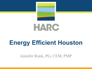 Energy Efficient Houston - Sam Houston State University