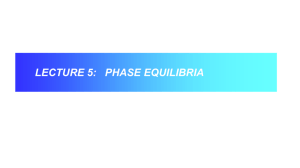 lecture 5 phase equilibria