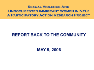 ppt - The New York City Alliance Against Sexual Assault